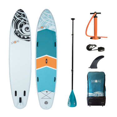 MOAI All-Round Inflatable SUP Package 12'4
